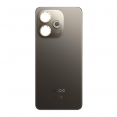 Tapa trasera con embellecedor sin lente para Oppo A5 Pro 4G marrón