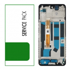 Pantalla completa con marco para Oppo A60 4G CPH2631 negra original China