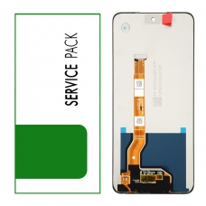 Pantalla completa para Oppo A60 4G CPH2631/A60 5G CPH2683/A40/A80/A3 4G/5G/A3 Pro/Realme C65 4G/5G(2024)(NF) Versión AC166-BOE negra(Service Pack)