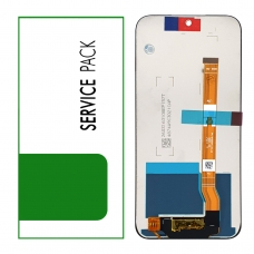Pantalla completa para Oppo A6X 4G negra original(Service Pack)