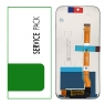 Pantalla completa para Oppo A6X 4G negra original(Service Pack)