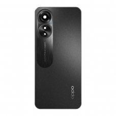 Tapa trasera con embellecedor para Oppo A78 4G CPH2565 negra