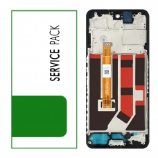 Pantalla completa con marco para Oppo A98 5G CPH2529 negra original China