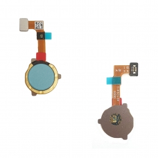 Botón home lector huellas para Oppo A15 CPH2185/A53/A53S azul claro