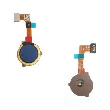 Botón home lector huellas para Oppo A15 CPH2185/A53/A53S azul