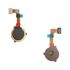 Botón home lector huellas para Oppo A15 CPH2185/A53/A53S negro 