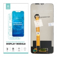 IKREA Pantalla completa para Oppo A15 CPH2185/Realme 7i RMX2193 negra(Versión Global)Calidad Premium