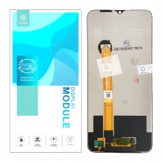 IKREA Pantalla completa para Oppo A15 CPH2185/Realme 7i RMX2193 negra(Versión Global)Calidad Premium