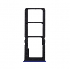 Bandeja dual SIM y SD azul para Oppo A5 2020 CPH1931/A9 2020 CPH1941