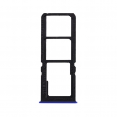 Bandeja dual SIM y SD azul para Oppo A5 2020 CPH1931/A9 2020 CPH1941