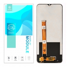 IKREA Pantalla completa para Oppo A5 2020/A9 2020/Realme 5/Realme 5i/A11X negra Calidad Premium