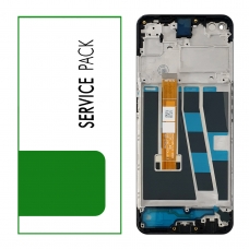 Pantalla completa con marco para Oppo A72 CPH2067 negra original China