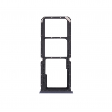 Bandeja Dual SIM negra para Oppo A73 4G CPH2099