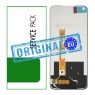 Pantalla completa para Oppo A73 5G 2020 CPH2161/A53 5G/A72 5G FA219 negra original(Service Pack) EU