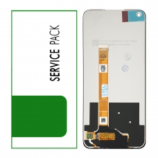 Pantalla completa para Oppo A73 5G 2020 CPH2161/A53 5G/A72 5G FA219/Realme 7 5G/Narzo 30 Pro 5G 2021 RMX2117 negra original (Service Pack)