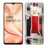 Pantalla completa con marco para Oppo Find X2 Lite blanco original