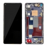 Pantalla completa con marco para Oppo Find X2 Neo 5G CPH2009 negra original nueva(Service Pack)