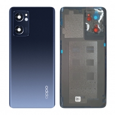 Tapa trasera negra con lente para Oppo Find X5 Lite 5G original