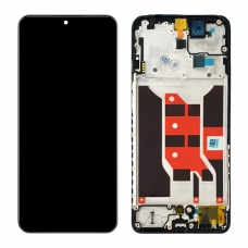 Pantalla completa con marco para Oppo Reno 12F 5G CPH2637/Reno 12FS 5G negra original