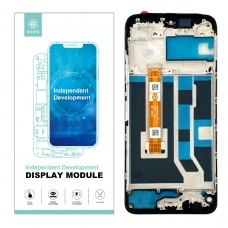 IKREA Pantalla completa con marco para Oppo A17 4G AA341-HLT negra