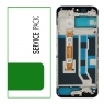 Pantalla completa con marco para Oppo A17 4G AA341-HLT negra original China