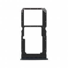 Bandeja SIM para Oppo A80 5G negra 