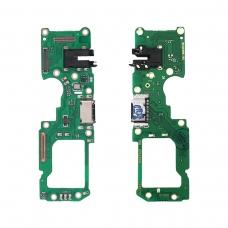 Placa auxiliar de carga con componentes para Oppo A96 CPH2333