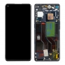 Pantalla completa con marco para Oppo Find X3 Neo CPH2207/Reno 5 Pro 5G CPH2201 negra original nueva