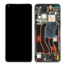 Pantalla completa con marco para Oppo Find X3 Pro CPH2173 PEEM00 azul original nueva