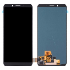 Pantalla completa para Oppo R11S negra original reparada