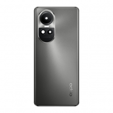 Tapa trasera con embellecedor para Oppo Reno 10 5G CPH2531 gris/silvery grey