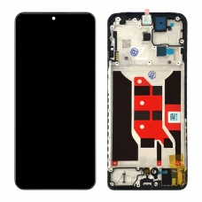 Pantalla completa con marco para Oppo Reno 12F 5G/Reno 12 FS 5G CPH2637negra original