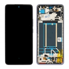 Pantalla completa con marco original para Oppo Reno 13F 5G/Reno 13 FS 5G violeta