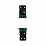 Bandeja SIM negra para Oppo Reno4 Pro 5G(Doble cara)