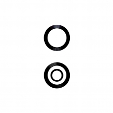 Set de lentes de cámara trasera para Oppo Reno 8 Pro 5G CPH2357(2Pcs)
