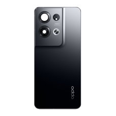 Tapa trasera con lente para Oppo Reno 8 Pro 5G negra original