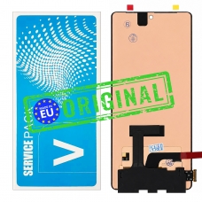 Pantalla completa para Vivo V40 Lite 5G negra original(Service Pack) EU