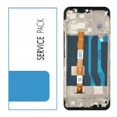 Pantalla completa con marco para Vivo Y16 V2204 V2214 negra original China