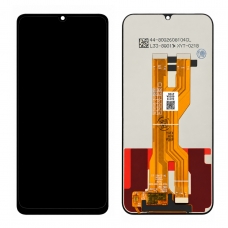 Pantalla completa para Vivo Y21 5G negra