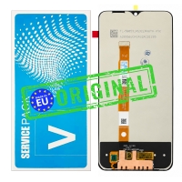 Pantalla completa para Vivo Y21s V2110/Y21 V2111 negra original(Service Pack) EU