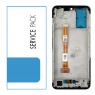 Pantalla completa con marco para Vivo Y33S negra Flex 08 original China