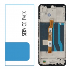 Pantalla completa con marco para Vivo Y36 4G V2247/Y36 5G V2248 negra original China