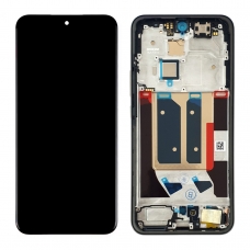 Pantalla completa con marco oro para Oppo Realme 14 Pro Plus 5G RMX5051 blanca original