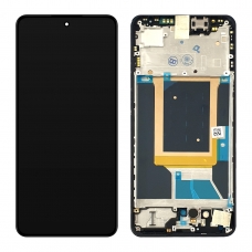 Pantalla completa con marco para Oppo Realme 14 5G RMX5070 negra original