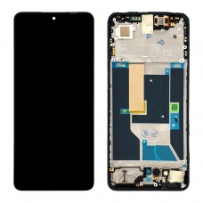 Pantalla completa con marco para Oppo Realme 14T 5G RMX5078 negra original