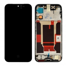 Pantalla completa con marco original para Oppo Realme 16 Pro negra