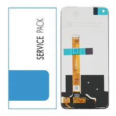 Pantalla completa para Oppo Realme 6/Realme 7 negra(Service Pack)