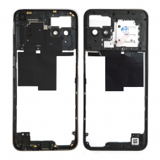 Chasis trasero negro para Oppo Realme 8i RMX3151