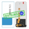 Pantalla completa para Oppo A96 4G/Realme 8i RMX3151/Realme 9i/Narzo 50 4G 2022 negra original(Service Pack) EU