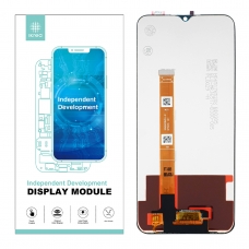 IKREA Pantalla completa para Oppo Realme C25Y RMX3265/C21Y RMX3261 negra